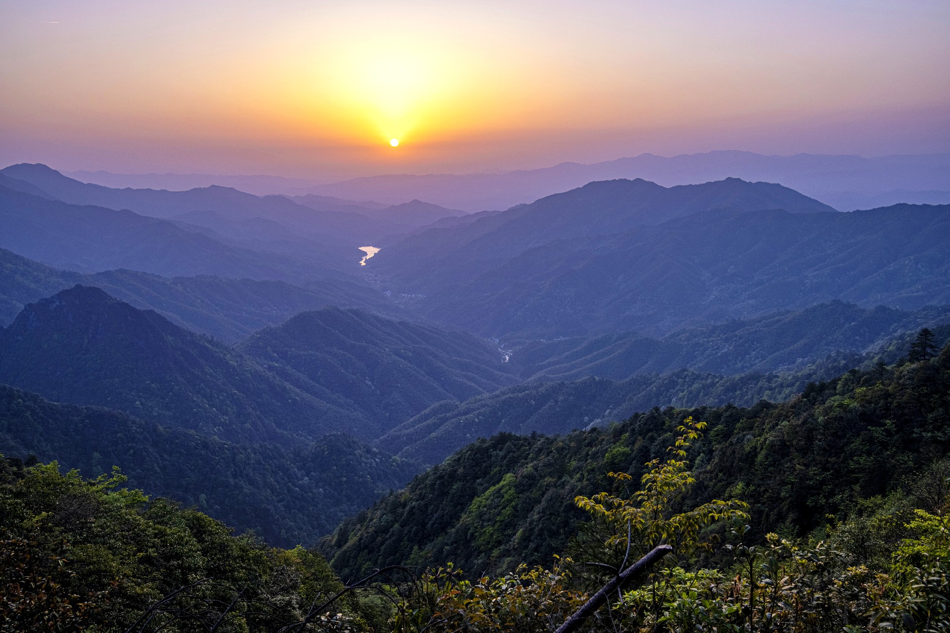 4《黄洋界醉夕阳》-陈心田 拷贝.jpg